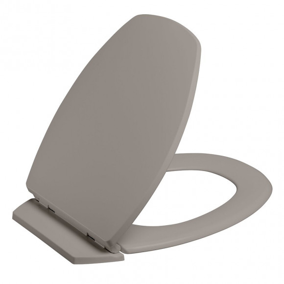 Abattant Wc En Bois Compressé Baccara 2 Taupe Foncé