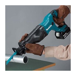 Makita Scie Recipro 18 V Li-ion 2x 5ah + Valise De Transport Djr186rte