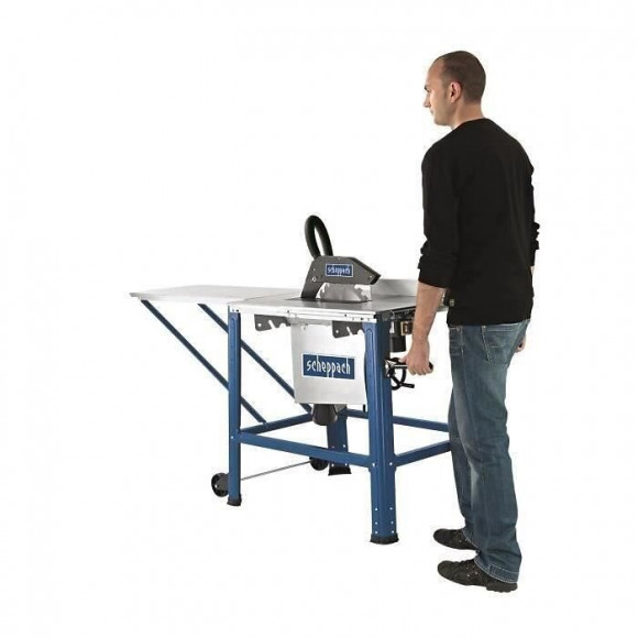 Scheppach Scie Circulaire Sur Table 315 Mm 2200 W Inclinable 230 V Avec Rallonge De Table Hs120o