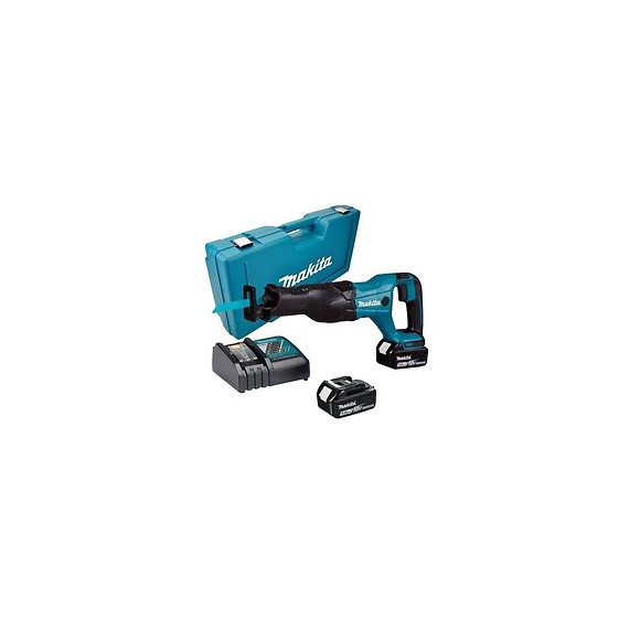 Makita Scie Recipro 18 V Li-ion 2x 5ah + Valise De Transport Djr186rte