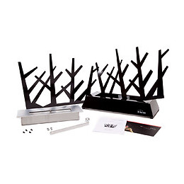 Cheminée Bioéthanol De Table Conception Unique En Acier Émaillé Noir