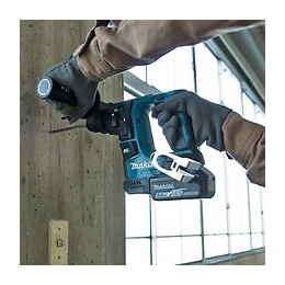 Marteau Léger Bl 18v Lxt 17mm Sds-plus 5ah 2 Bat. Makpac Makita