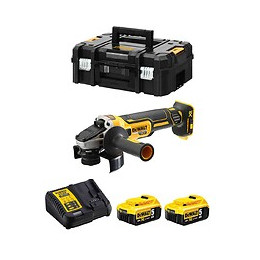 Mini-meuleuse Dewalt Dcg405p2 (2 X 5,0 Ah Dcb115 Tstak Ii)