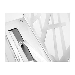 Cheminée Bioéthanol De Table Conception Unique En Acier Émaillé Blanc