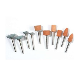 Lot De 10 Mini Accessoires Pour Meulage Et Affûtage
