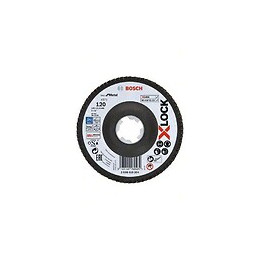 Plateau À Lamelles Bosch Professional X-lock X571 Best For Metal Ø 125 Mm - Taille - Grain 120
