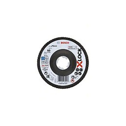 Plateau À Lamelles Bosch Professional X-lock X571 Best For Metal Ø 125 Mm - Taille - Grain 60
