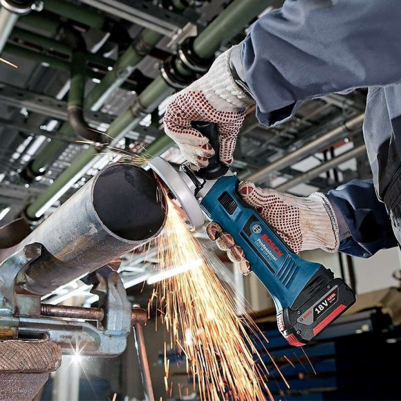 Meuleuse Angulaire Bosch Gws 18-125 V-lin (machine Nue) + L-boxx