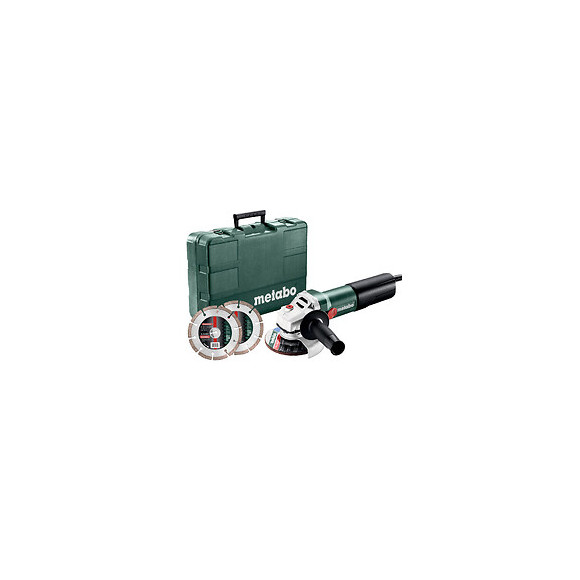 Meuleuse d'angle Metabo Wq 1100-125 set