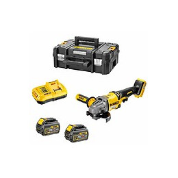 Meuleuse Dewalt Dcg414t2 Flexvolt (2 X 54v/18v 6,0 Ah Dcb118 Tstak Ii)