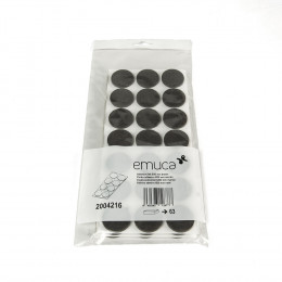 Emuca Patins En Feutre Adhésifs Pour Meubles, Circulaires, D. 30 Mm, 630 Ut.