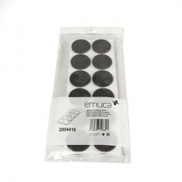 Emuca Patins En Feutre Adhésifs Pour Meubles, Circulaires, D. 40 Mm, 360 Ut.