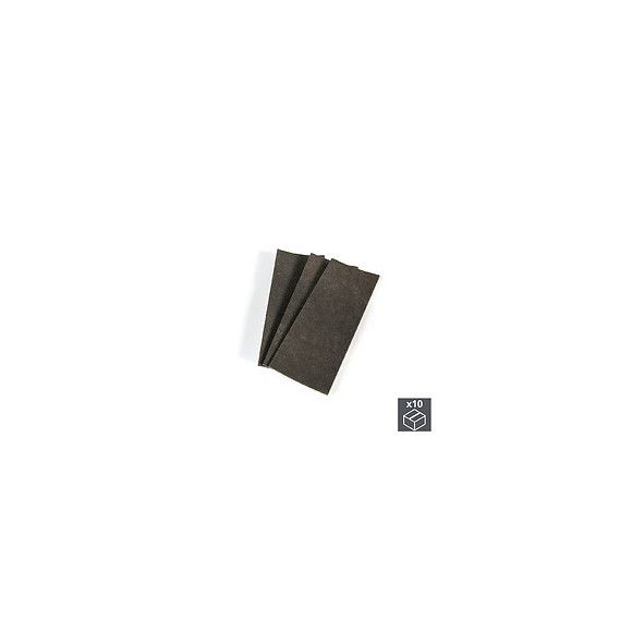Emuca Patins En Feutre Adhésifs Pour Meubles, Rectangulaires, 100 X 250 Mm, 30 Ut.