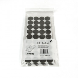 Emuca Patins En Feutre Adhésifs Pour Meubles, Circulaires, D. 24 Mm, 1.080 Ut.