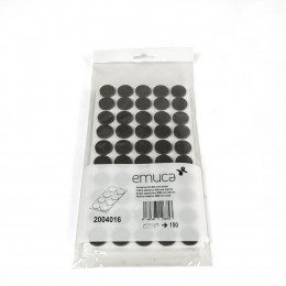 Emuca Patins En Feutre Adhésifs Pour Meubles, Circulaires, D. 20 Mm, 1.500 Ut.