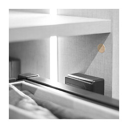 Emuca Pastille Cache-vis, Adhésive, D. 20 Mm, Textile Beige, 900 Ut.