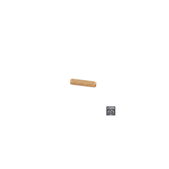 Emuca Tourillons, D. 6 Mm, 30 Mm, Bois, 1.000 Ut.