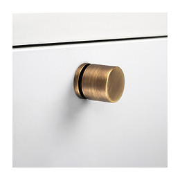 Emuca Poignée Pour Meuble, Zamak, Or Ancien, 20 Ut.