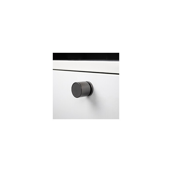 Emuca Poignée Pour Meuble, Zamak, Titane, 20 Ut.