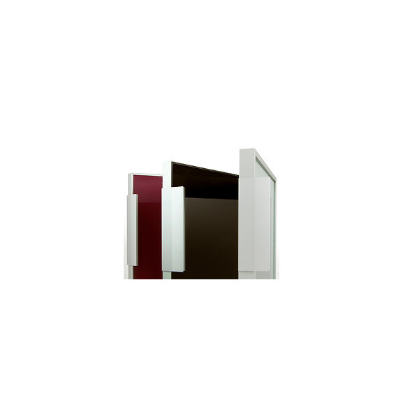 Emuca Poignée Adhésive Pour Meuble, 126 Mm, Aluminium, Anodisé Mat, 20 Ut.