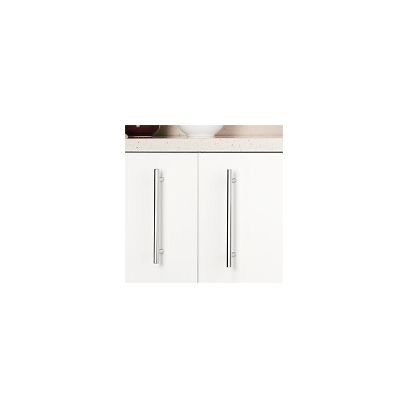 Emuca Poignée Pour Meuble Orlando, 320, Nickel Satiné, Acier