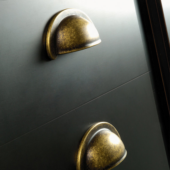 Emuca Poignée Pour Meuble Marrakech, 64, Bronze, Zamak