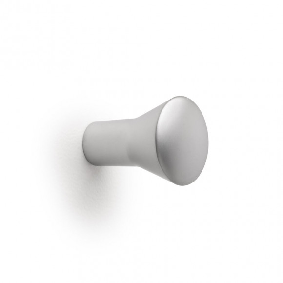 Emuca Poignée Pour Meuble, D. 16 Mm, Zamak, Chromé Mat, 25 Ut.