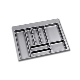 Emuca Tapis Antidérapant Pour Tiroirs De Cuisine, Plastique, Gris Anthracite, 20 M