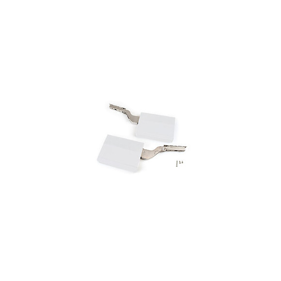 Emuca Compas Pour Portes Relevables, Force 3200-9000, Acier Et Plastique, Blanc