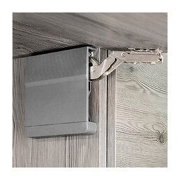 Emuca Compas Pour Portes Relevables, Force 1800 - 3500, Acier Et Plastique, Gris Anthracite