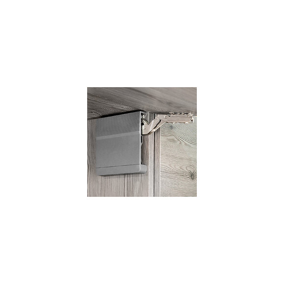 Emuca Compas Pour Portes Relevables, Force 1800 - 3500, Acier Et Plastique, Gris Anthracite