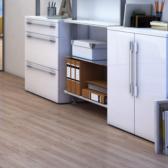 Emuca Vérin De Réglage Pour Pied De Meuble, Circulaire, M10, D. 43 Mm, Hauteur 37 Mm, Acier Et Plastique, 10 Ut.