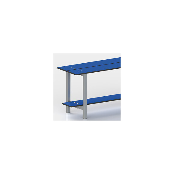 Emuca Pieds Latéraux Pour Banc De Vestiaire, Aluminium, Anodisé Mat, 2 Un.