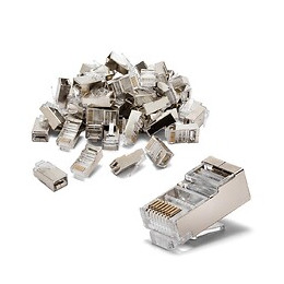 100 Connecteurs À Sertir Cat6 Ftp - Blindés