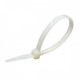 Colliers De Fixation En Nylon. Blancs.   2,5x150 - 100pces