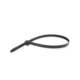 Colliers De Fixation En Nylon. Noirs.    4,8x300 - 100pces