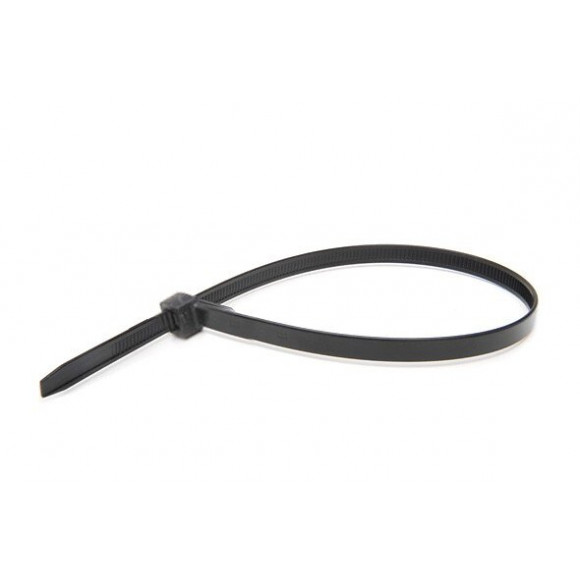 Colliers De Fixation En Nylon. Noirs.    2,5x100 - 100pces