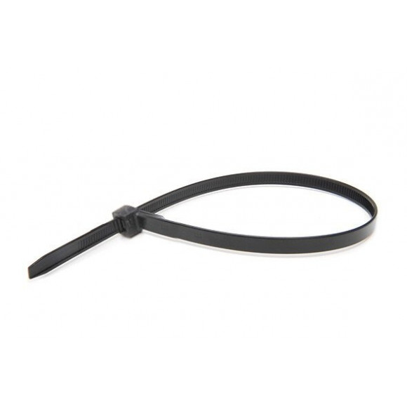 Colliers De Fixation En Nylon. Noirs.    2,5x200 - 100pces