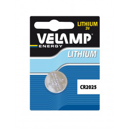 Pile Bouton Au Lithium Cr2025, 3v.