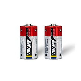 Pile Alcaline, Demi Torche Lr14 C, 1.5v, 2 Pièces