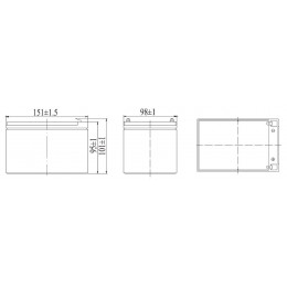 Batterie Rechargeable Au Plomb 12v 12ah