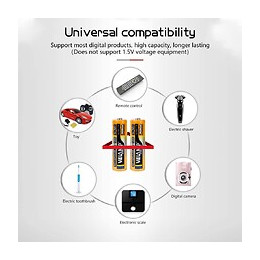 4 Piles Rechargeables Ni-mh Aaa1000 Mah