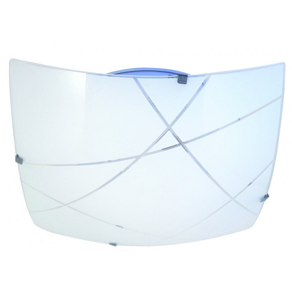 Mira: Plafonnier En Verre, Carré 40x40cm, E27