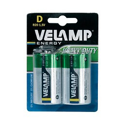 Pile Torche R20 D Saline