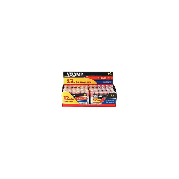 Mulitpack De 12 Piles Alcalines Stilo Lr6 Aa, 1,5v, Longue Durée