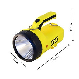 Spotex: Phare Rechargeable 5w Atex. Avec Base De Chargement