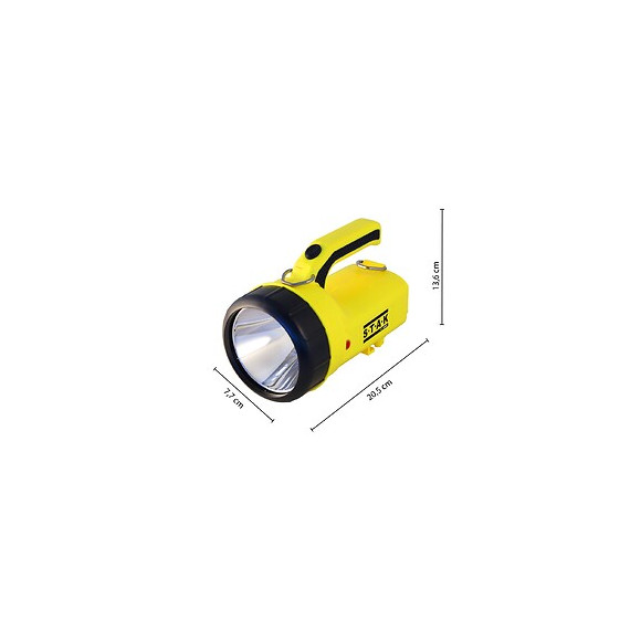 Spotex: Phare Rechargeable 5w Atex. Avec Base De Chargement