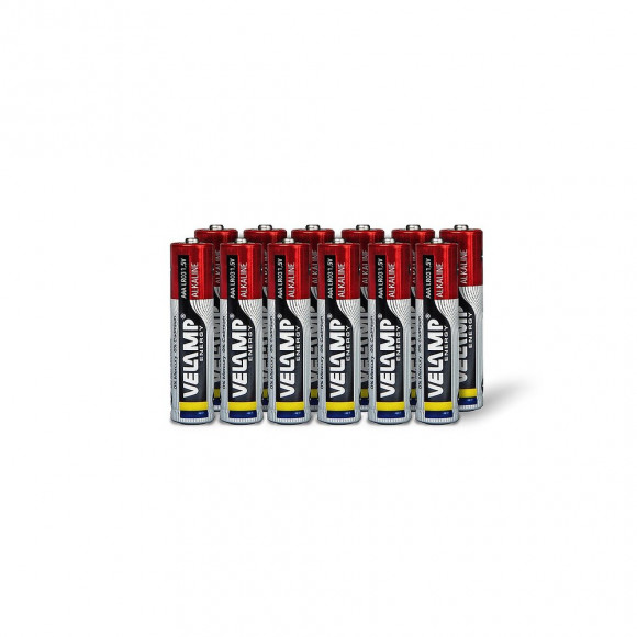 Mulitpack De 12 Piles Alcalines Mini Stilo Lr03 Aaa, 1,5v, Longue Durée