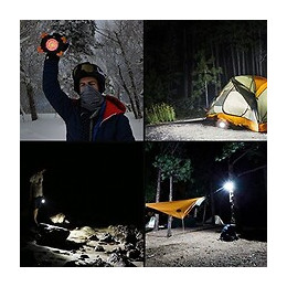 Sauron: Projecteur Led Rechargeable, 20w 1200 Lm