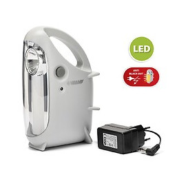 Mini Ovidea: Lampe Led Portable Rechargeable 2 En 1, 170 Lumen. Anti-coupures De Courant